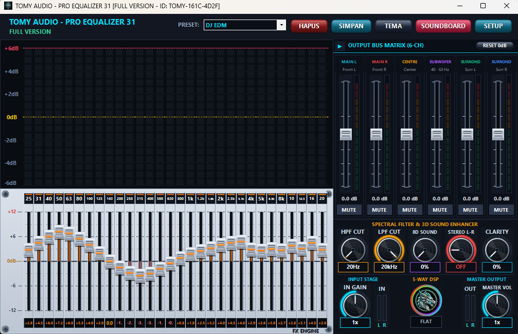 TOMY AUDIO - PRO EQUALIZER 31 FULL VERSION